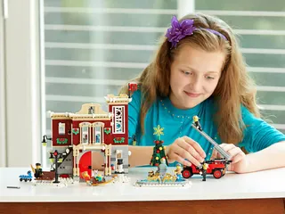 Winter Village Fire Station LEGO-set afbeelding 20