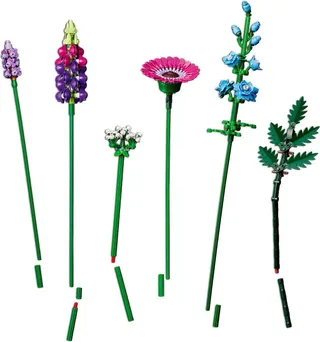 Boeket met wilde bloemen LEGO-set afbeelding 7