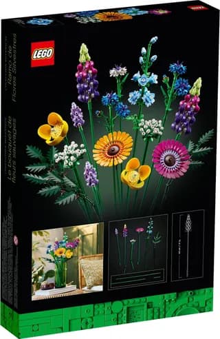 Boeket met wilde bloemen LEGO-set afbeelding 12