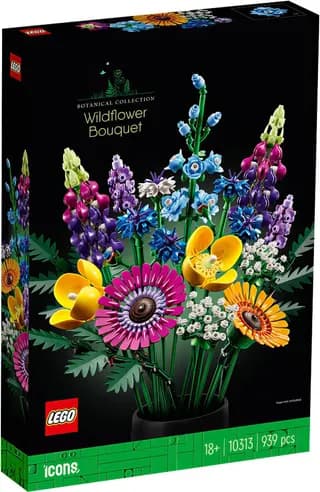 Boeket met wilde bloemen LEGO-set afbeelding 9
