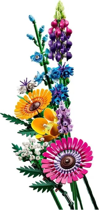 Boeket met wilde bloemen LEGO-set afbeelding 6