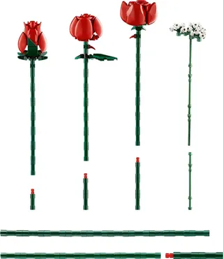 Rozenboeket LEGO-set afbeelding 6