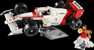 McLaren MP4/4 en Ayrton Senna LEGO-set