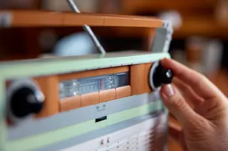 Retro radio LEGO-set afbeelding 8