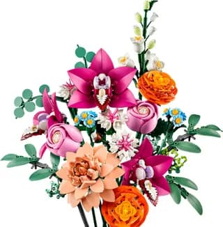 Roze boeket LEGO-set afbeelding 3