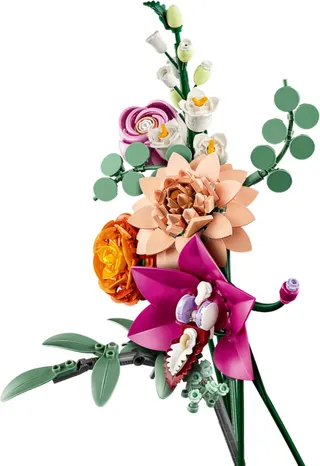Roze boeket LEGO-set afbeelding 4