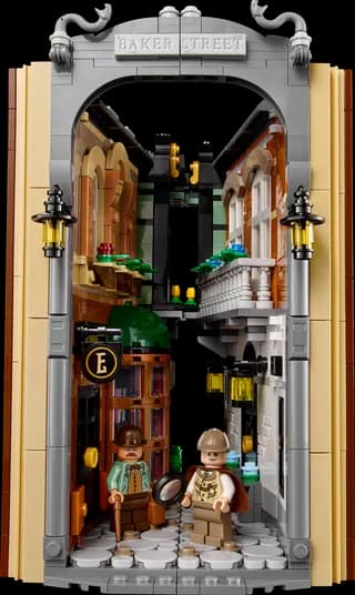 Boekensteun: Sherlock Holmes LEGO-set