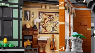 Boekensteun: Sherlock Holmes LEGO-set afbeelding 8