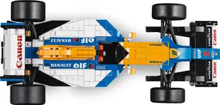 Williams Racing FW14B en Nigel Mansell LEGO-set afbeelding 4
