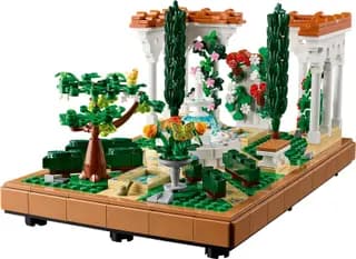 Tuin met fontein LEGO-set afbeelding 3