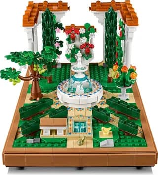 Tuin met fontein LEGO-set afbeelding 7