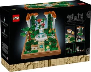 Tuin met fontein LEGO-set afbeelding 11