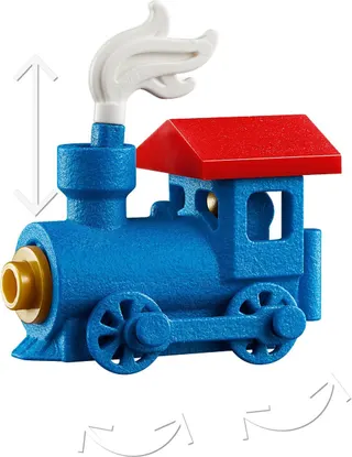 Feestelijke kersttrein LEGO-set afbeelding 7