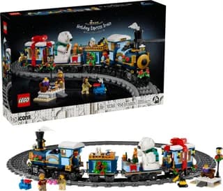 Feestelijke kersttrein LEGO-set afbeelding 17