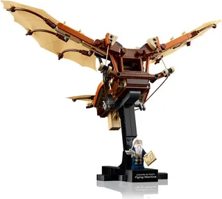 De vliegmachine van Leonardo da Vinci LEGO-set afbeelding 3