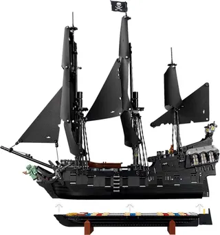 Het piratenschip van kapitein Jack Sparrow LEGO-set afbeelding 10