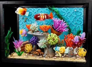 Tropisch aquarium LEGO-set