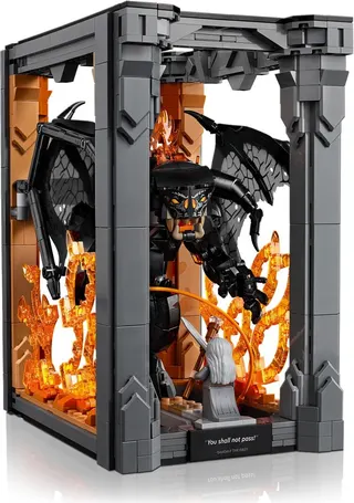 Boekensteun: The Lord of the Rings - Balrog LEGO-set afbeelding 6