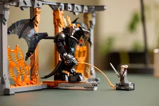 Boekensteun: The Lord of the Rings - Balrog LEGO-set afbeelding 4