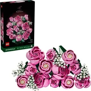 Roze rozenboeket LEGO-set afbeelding 18