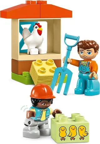 Dieren verzorgen op de boerderij LEGO-set afbeelding 3