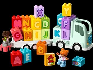 Alfabetvrachtwagen LEGO-set