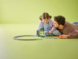 Treintunnel en rails uitbreidingsset LEGO-set afbeelding 5