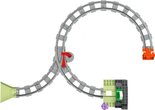 Treintunnel en rails uitbreidingsset LEGO-set afbeelding 3