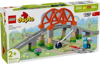 Treinbrug en rails uitbreidingsset LEGO-set afbeelding 7