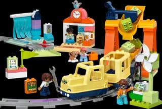 Grote interactieve buurttrein LEGO-set
