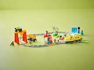 Grote interactieve buurttrein LEGO-set afbeelding 8