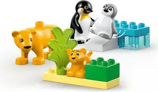 Families van wilde dieren: pinguïns en leeuwen LEGO-set afbeelding 3