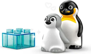 Families van wilde dieren: pinguïns en leeuwen LEGO-set afbeelding 5
