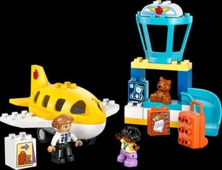 Voor het eerst op het vliegveld LEGO-set