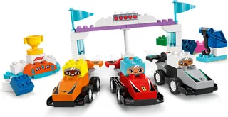 F1 team racewagens en coureurs LEGO-set afbeelding 3