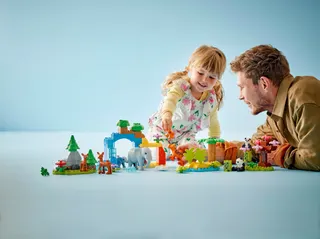 3-in-1 families van wilde dieren LEGO-set afbeelding 6