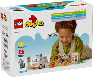 Ambulance met chauffeur LEGO-set afbeelding 8