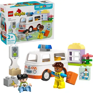 Ambulance met chauffeur LEGO-set afbeelding 9