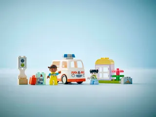 Ambulance met chauffeur LEGO-set afbeelding 7