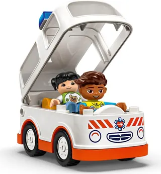 Ambulance met chauffeur LEGO-set afbeelding 4