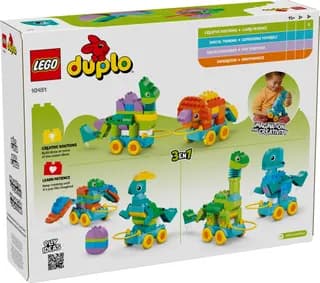 3-in-1 dinosaurussen op wielen LEGO-set afbeelding 10