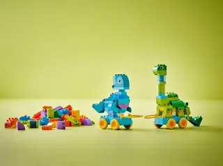 3-in-1 dinosaurussen op wielen LEGO-set afbeelding 9