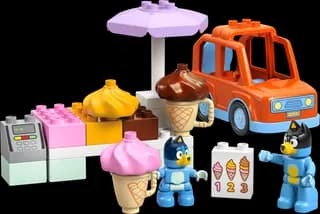 Een ijsje halen met Bluey LEGO-set