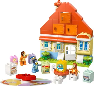 Huis van Bluey en haar familie met geheugenspel LEGO-set afbeelding 2