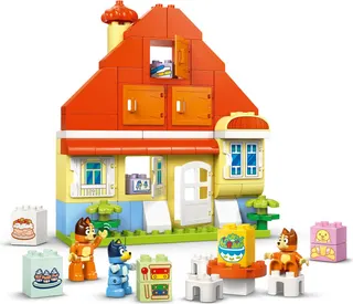 Huis van Bluey en haar familie met geheugenspel LEGO-set afbeelding 3