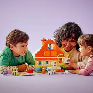 Huis van Bluey en haar familie met geheugenspel LEGO-set afbeelding 5