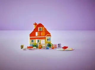 Huis van Bluey en haar familie met geheugenspel LEGO-set afbeelding 11