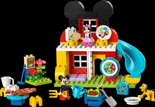 Mickey Mouse clubhuis met Minnie en Pluto LEGO-set