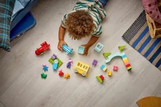 Treinrit met Opa Big LEGO-set afbeelding 5