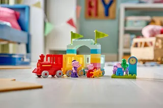 Treinrit met Opa Big LEGO-set afbeelding 7